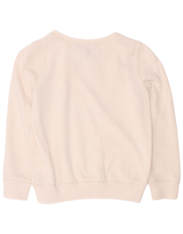 Γραφικό φούτερ Polo Ralph Lauren Girls Jumper 5-6 Years Off White