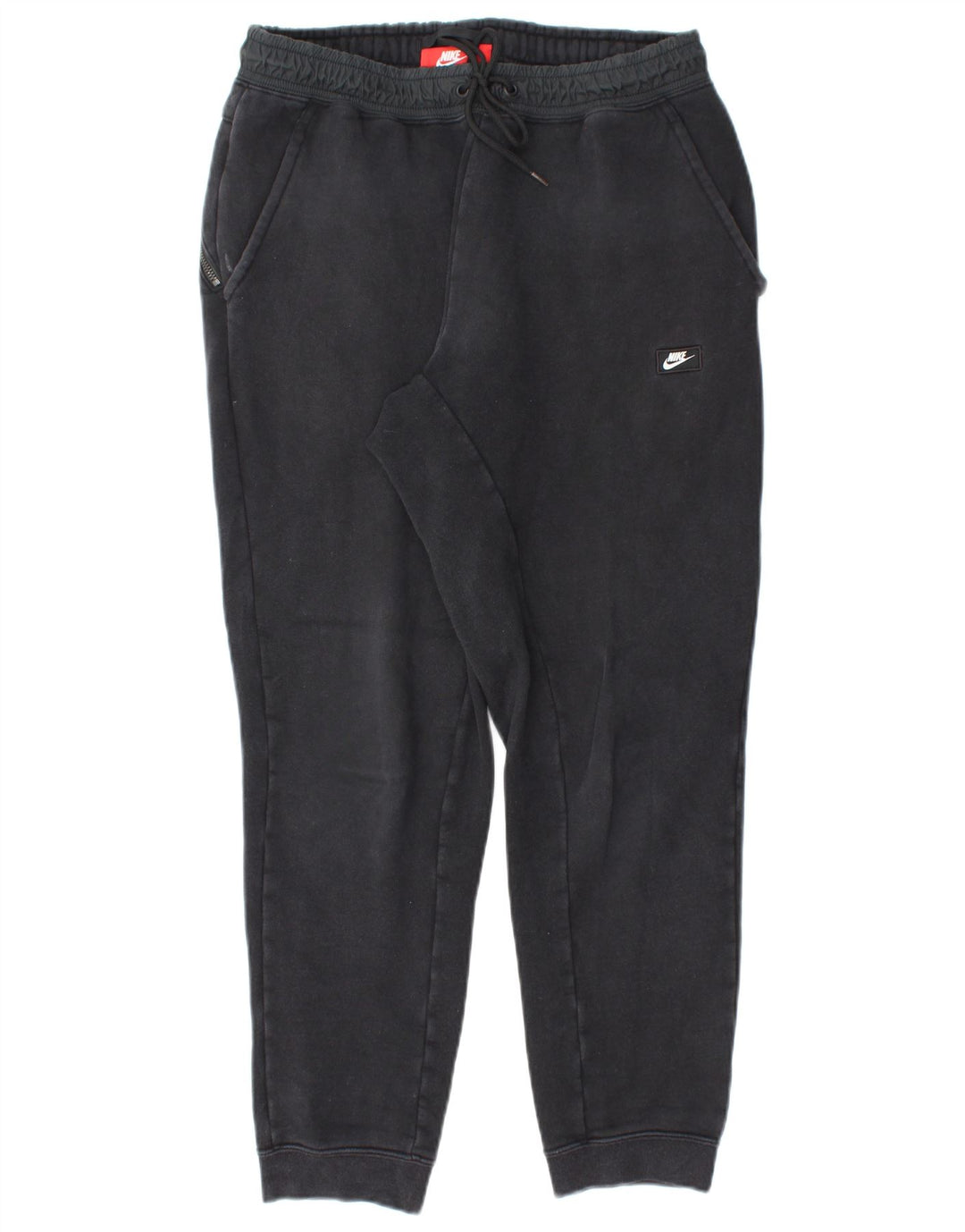 Ανδρική φόρμα NIKE Παντελόνι Joggers Μεσαίο μαύρο βαμβακερό