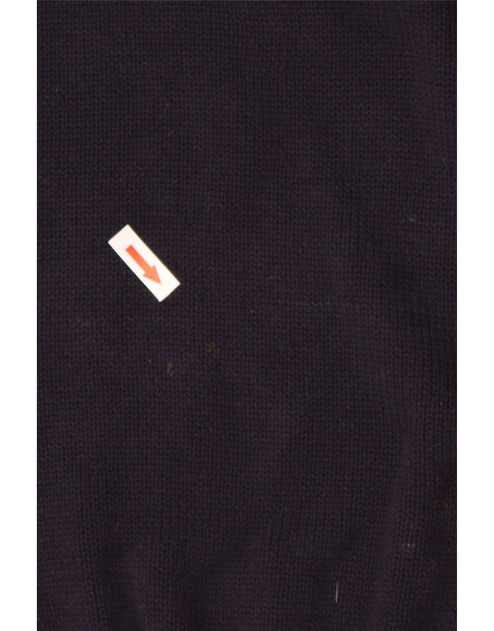 Ανδρικό πουλόβερ Marks & Spencer Crew Neck Jumper Medium Navy Blue