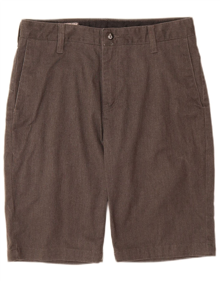 Ανδρικό σορτς Chino Volcom W28 Μικρό γκρι βαμβακερό