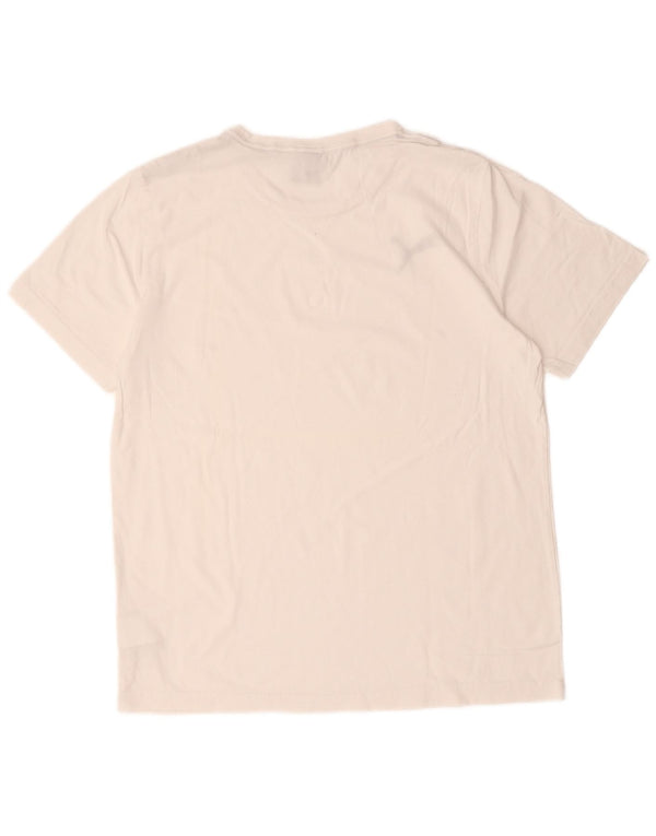 Ανδρικό T-Shirt Puma Top μεγάλο λευκό βαμβακερό