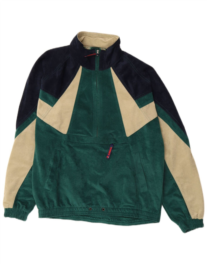 Ανδρική βελούδινη πλήρης φόρμα MC KEE'S Μεσαίου πράσινου χρώματος πολυεστέρας