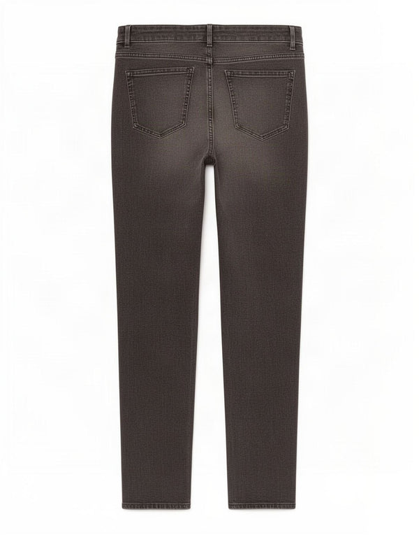 Marks & Spencer Womens The Magic Slim Jeans UK 14 Medium W30 L28 Grey