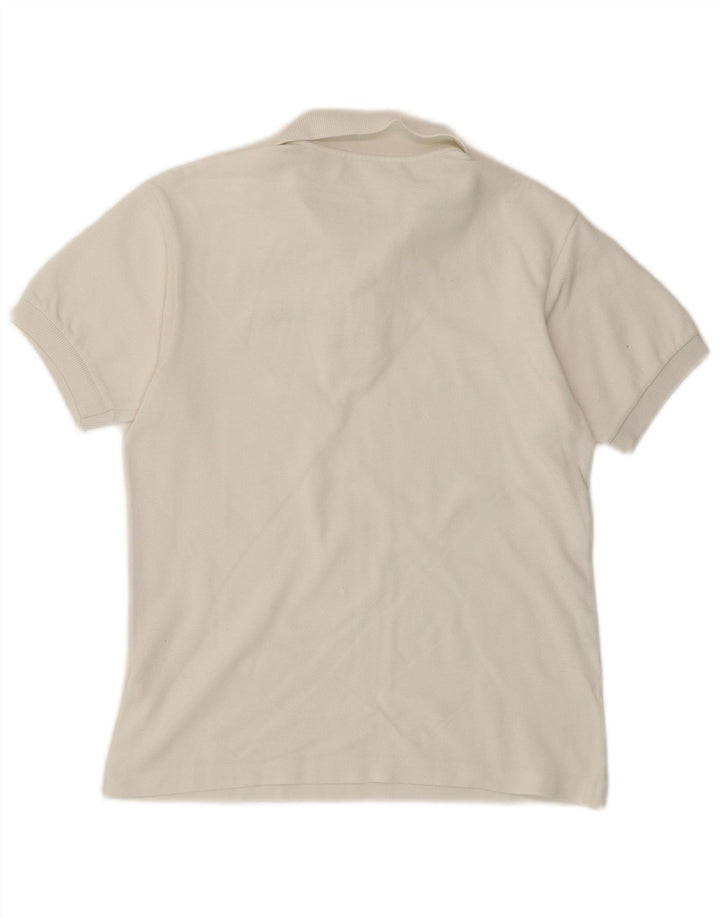 Lacoste Boys Polo πουκάμισο 11-12 ετών Λευκό βαμβακερό
