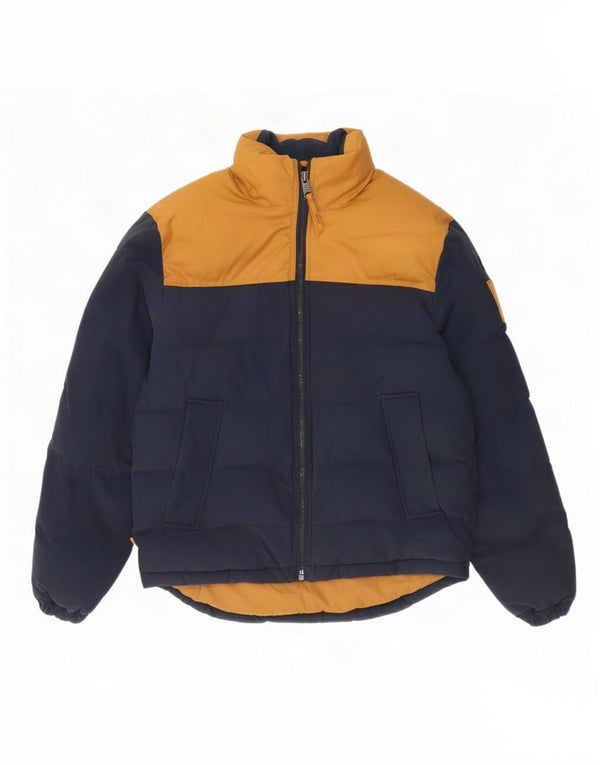 Ανδρικό μπουφάν Timberland Loose Fit με επένδυση UK 36 Small Navy Blue Colourblock