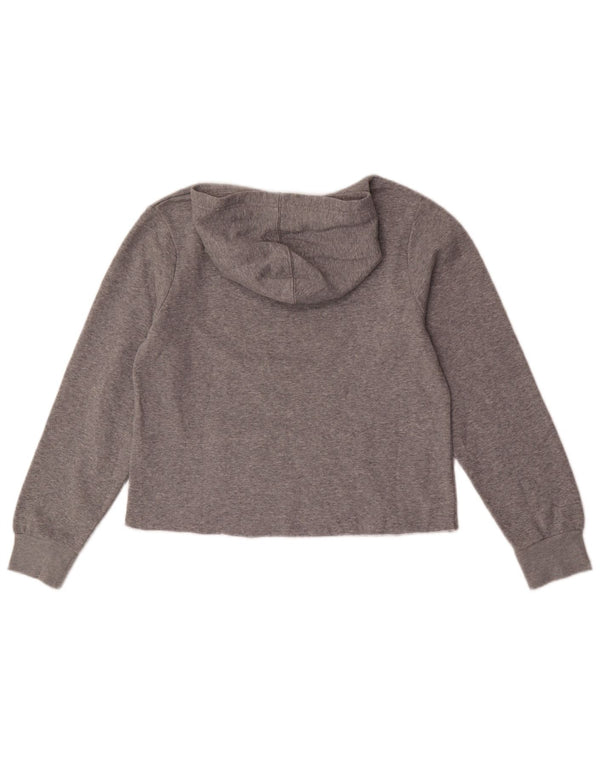 Converse Girls Graphic Hoodie Jumper 13-14 Years XL Grey