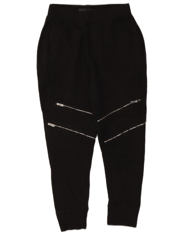 Ανδρική φόρμα Zara Παντελόνι Joggers Μεσαίο Μαύρο Πολυεστέρα