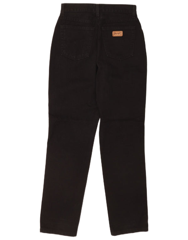 Wrangler Ανδρικό τζιν ίσιο ψηλόμεσο Lucy US 12 Large W28 L32 Μαύρο