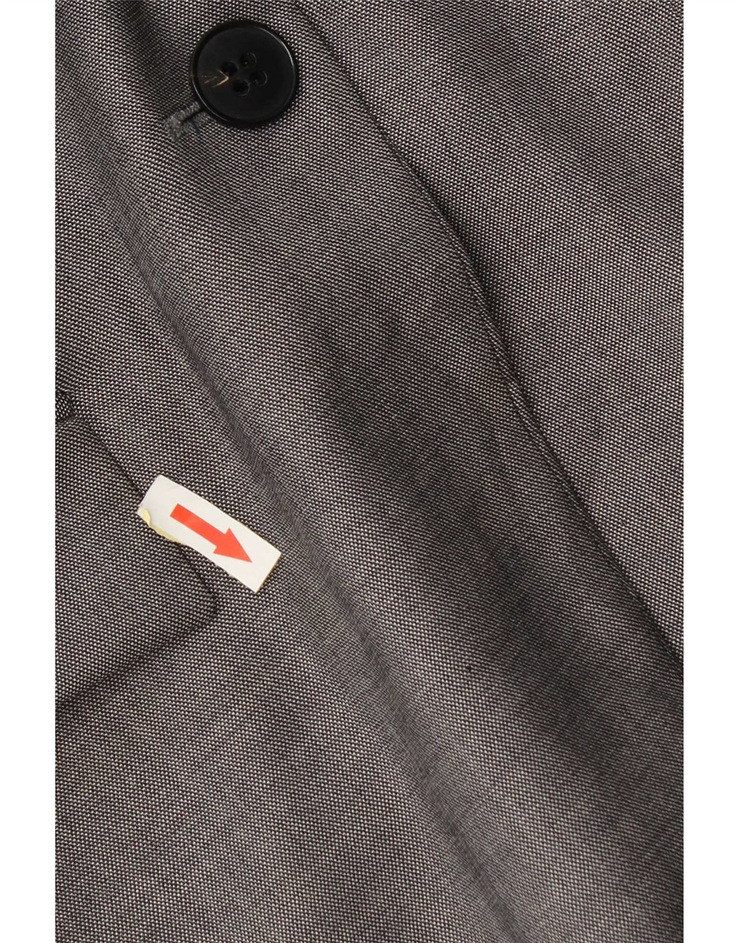 Hugo Boss Γυναικείο σακάκι 2 κουμπιών UK 12 μεσαίο γκρι μαλλί