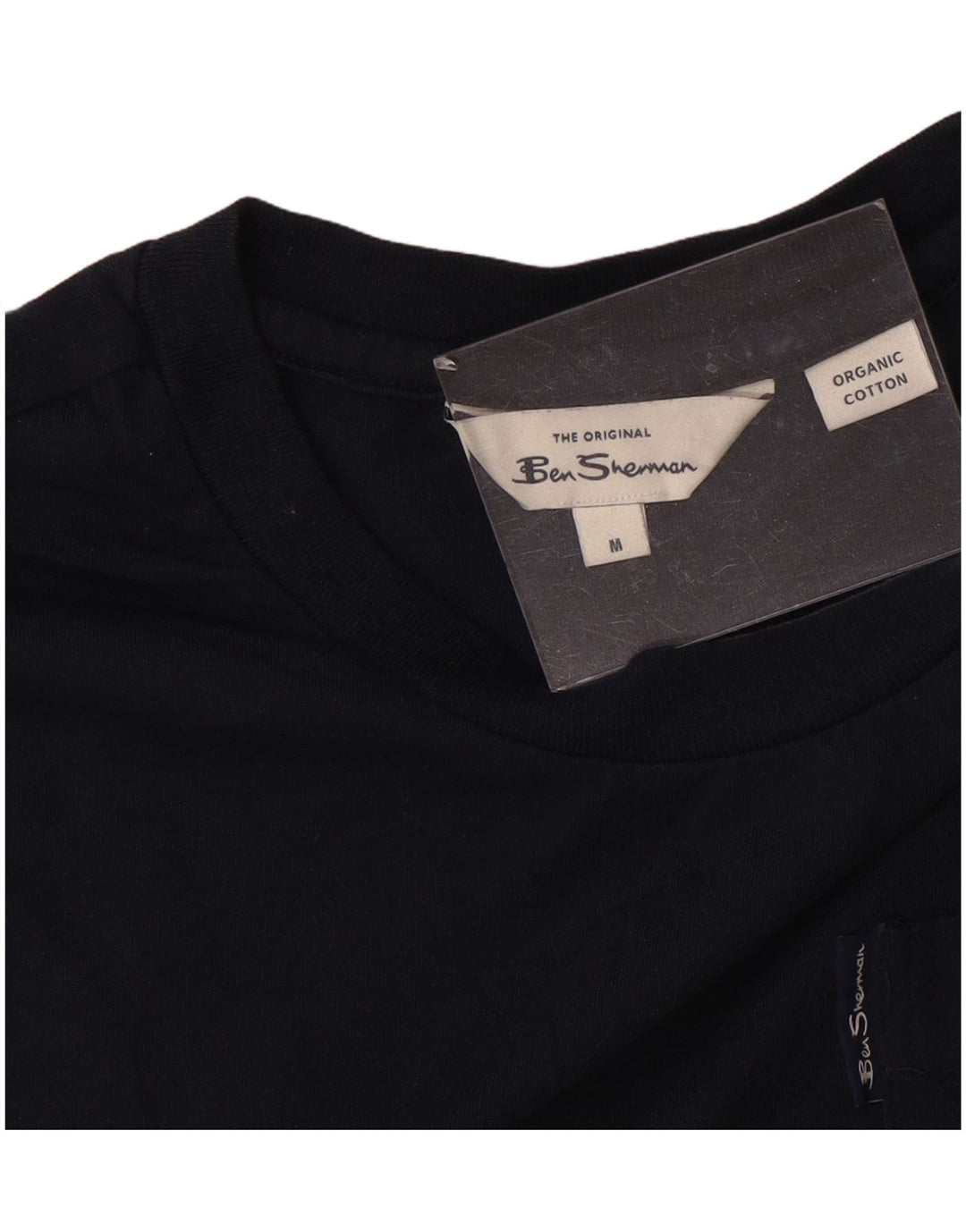 BEN SHERMAN Ανδρικό T-Shirt Μπλούζα μεσαίου μπλε από βαμβάκι