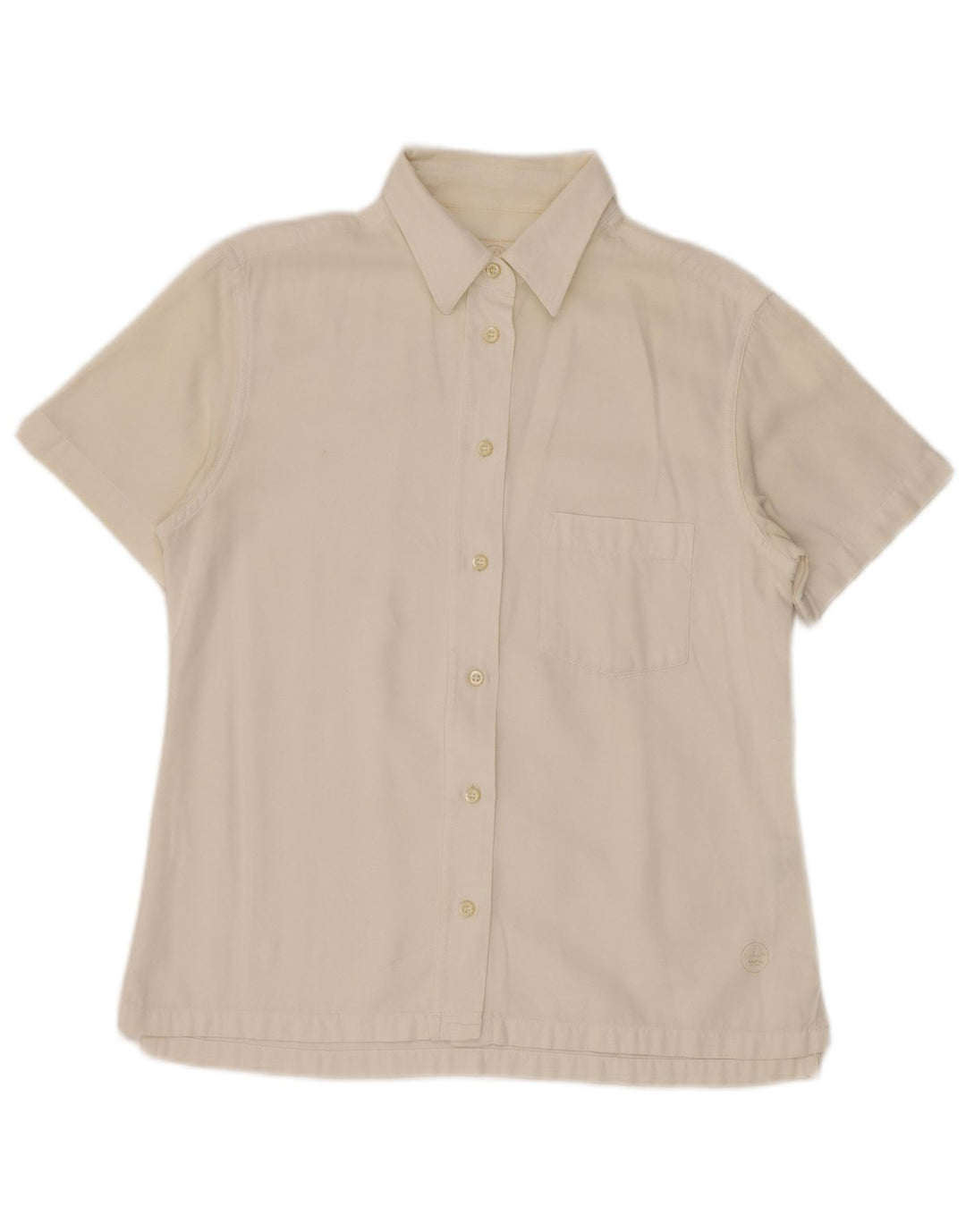 MURPHY & NYE Γυναικείο πουκάμισο Marine Heritage κοντομάνικο UK 14 Medium White