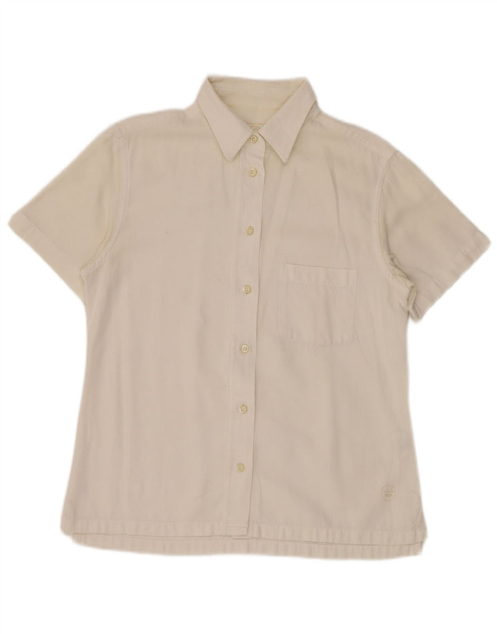 MURPHY & NYE Γυναικείο πουκάμισο Marine Heritage κοντομάνικο UK 14 Medium White