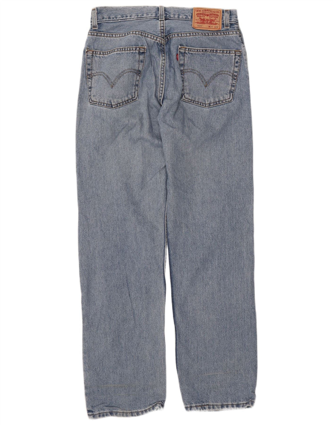 Ανδρικό τζιν LEVI'S 505 Regular Fit Straight W34 L34 Blue