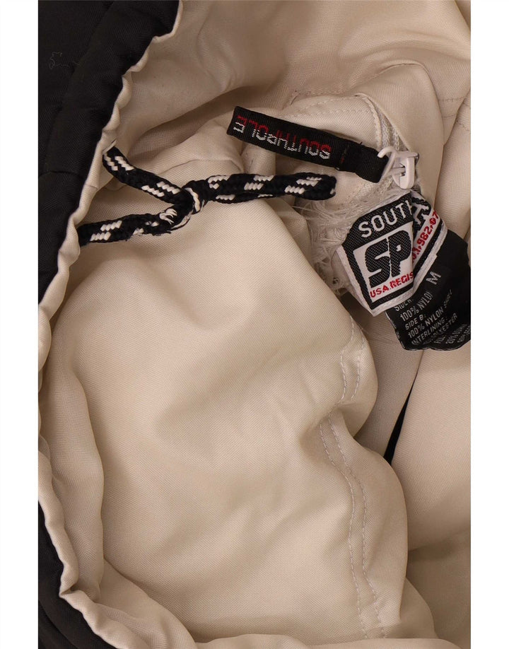 Ανδρικό γραφικό αναστρέψιμο μπουφάν Southpole UK 38 Medium Black Colourblock