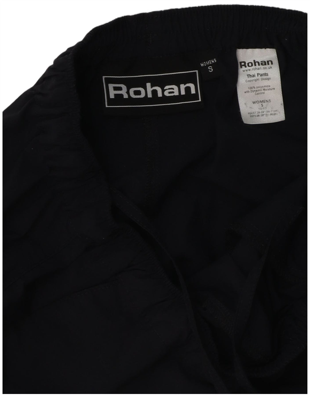 Rohan Γυναικεία φόρμα πεζοπορίας Παντελόνι UK 8 Small Navy Blue Polyester