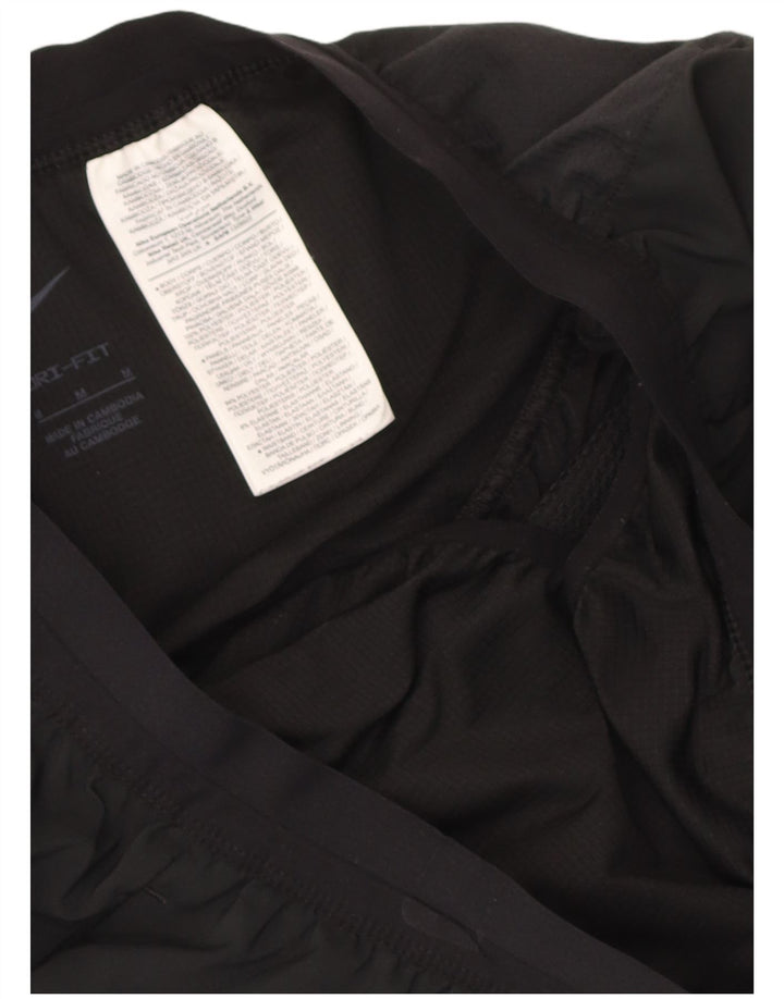 Ανδρικό αθλητικό σορτς Nike Dri Fit από μεσαίο μαύρο πολυεστέρα