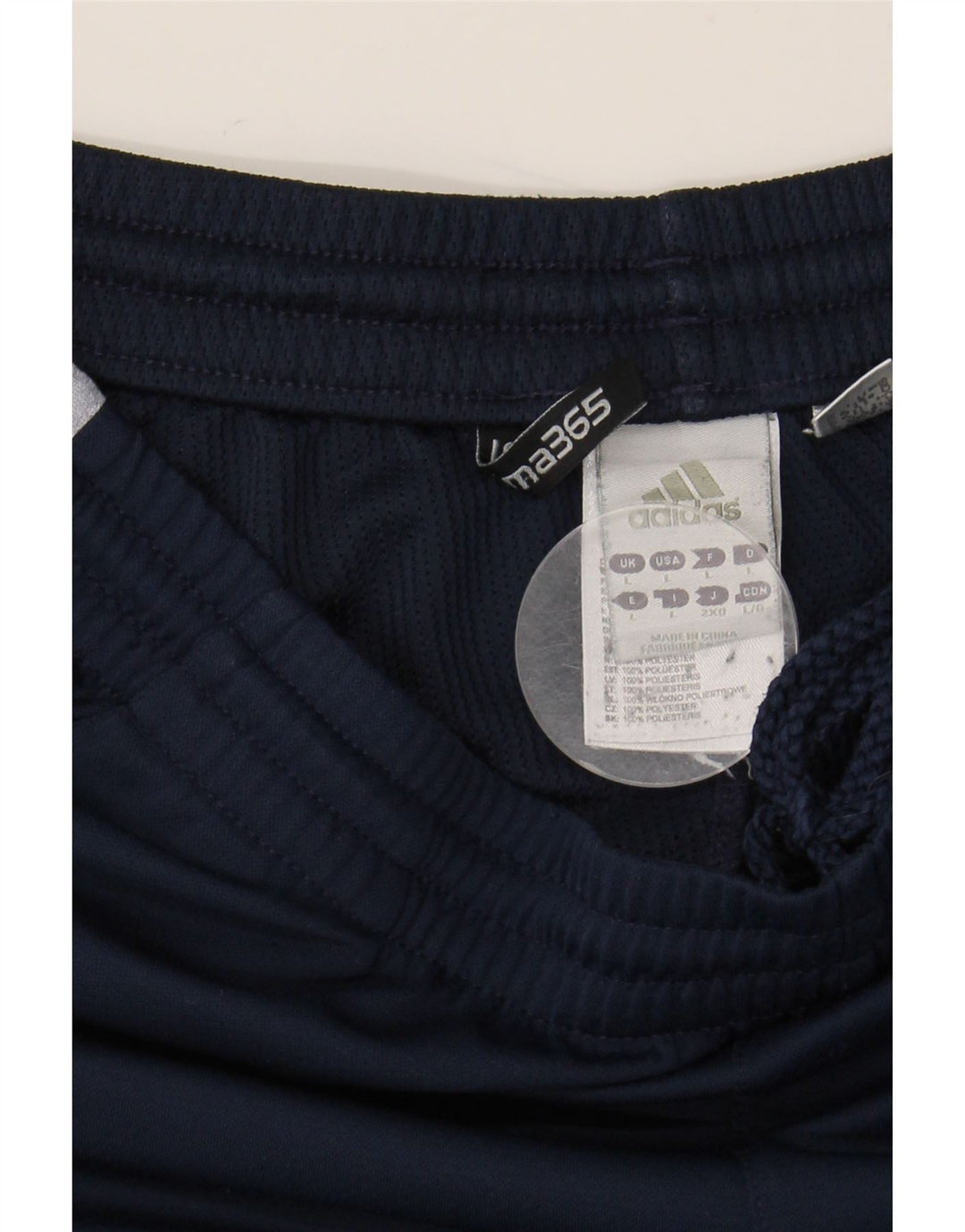 ADIDAS Ανδρικό Clima 365 Αθλητικό Σορτς Μεγάλο μπλε Navy Colorblock Πολυεστέρας