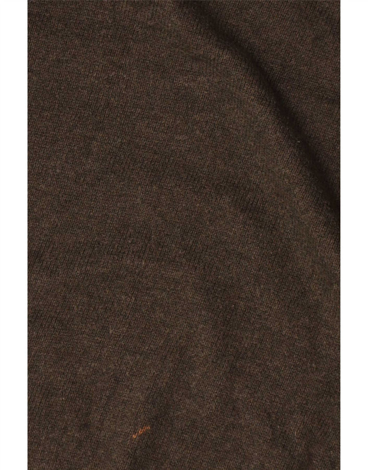 Ανδρικό πουλόβερ Marks & Spencer Crew Neck Jumper 3XL Χακί βαμβακερό