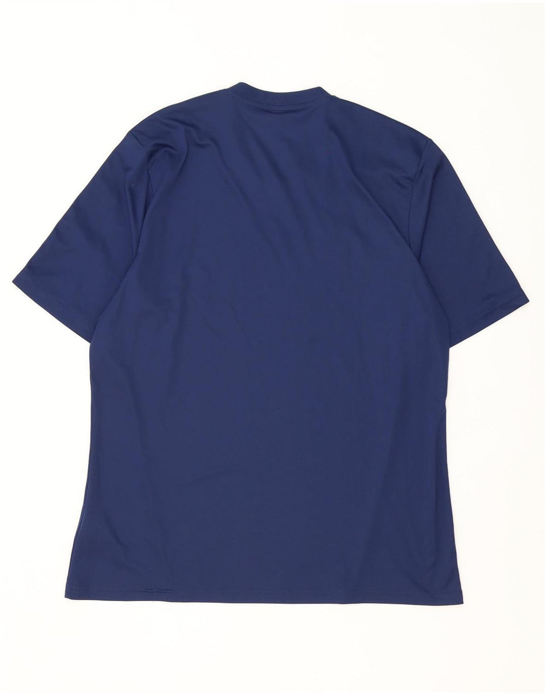 Adidas Ανδρικό T-Shirt Climalite Top XL Navy Blue ριγέ πολυεστέρας