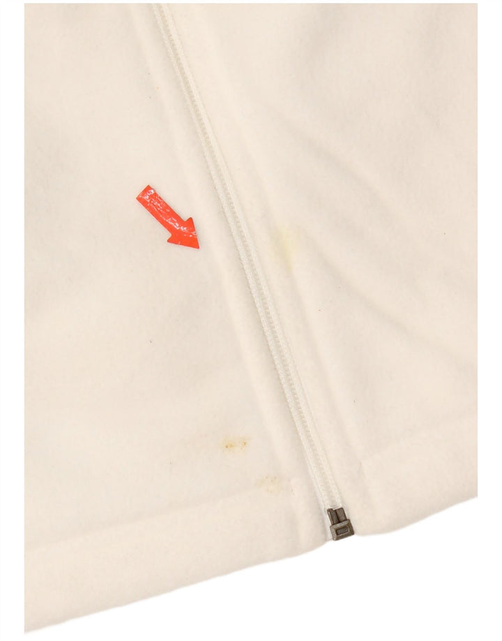 Marks & Spencer Γυναικείο Fleece Jacket UK 16 Large White Polyester
