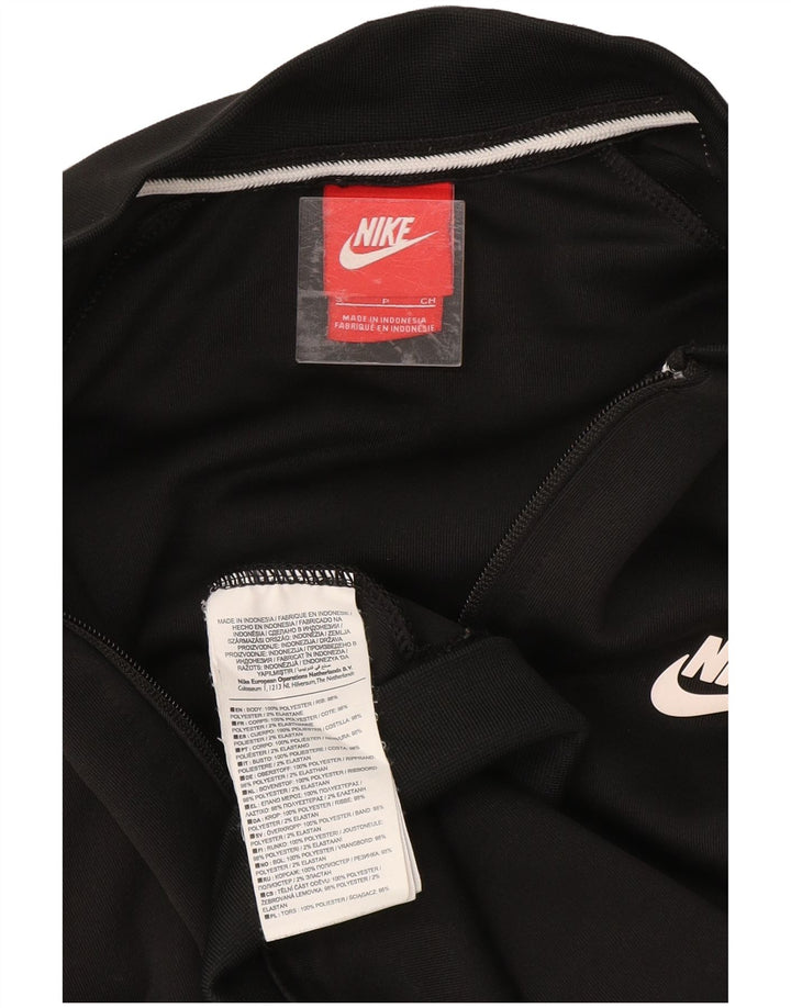Γυναικεία φόρμα NIKE Oversized Top Jacket UK 10 Small Black Colourblock