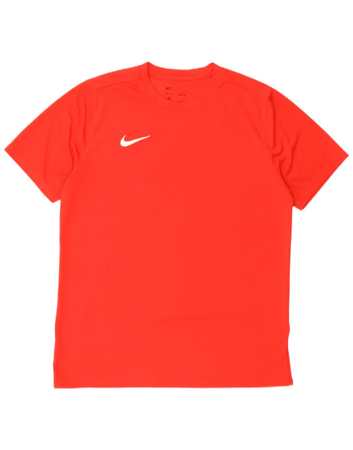 Ανδρικό T-shirt Nike Dri Fit Top XL Red Polyester