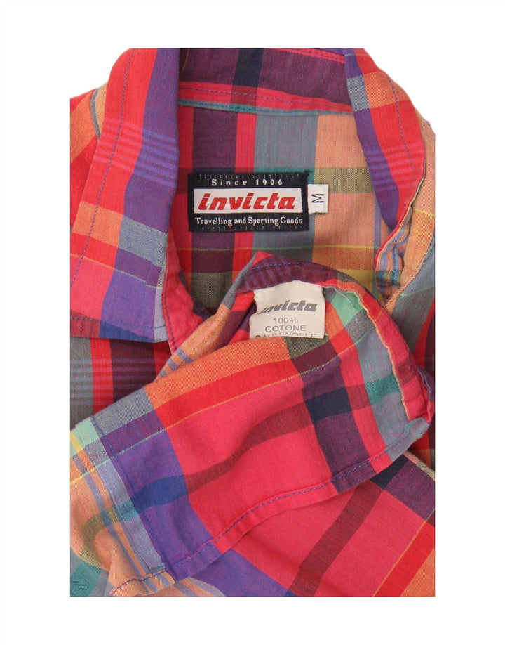 Invicta Γυναικείο αμάνικο πουκάμισο UK 12 μεσαίο πολύχρωμο βαμβάκι