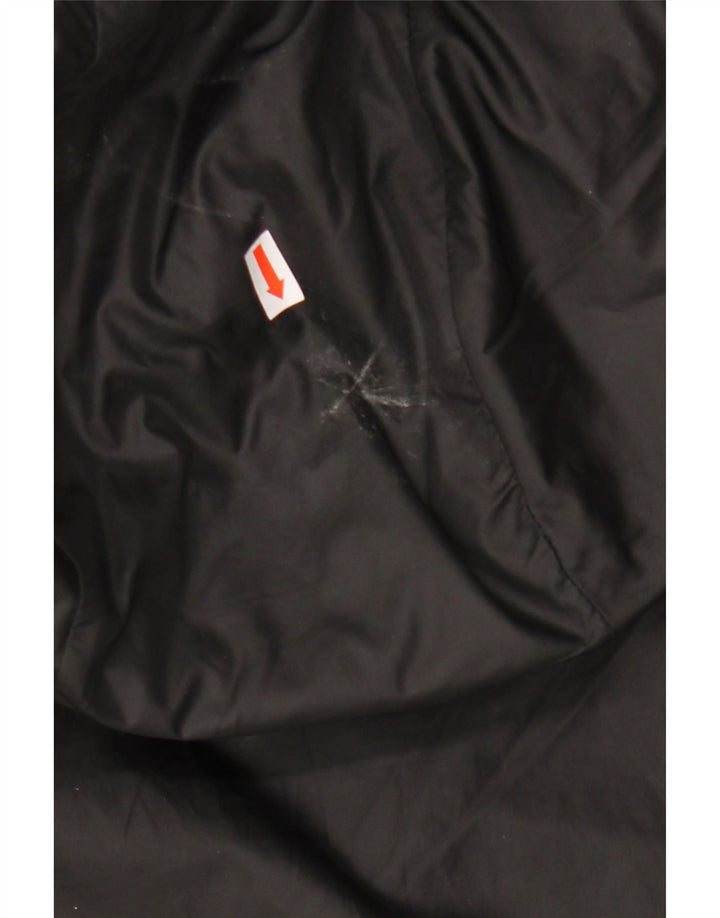 Ανδρικό τζάκετ με κουκούλα Adidas UK 44 2XL Μαύρο πολυεστέρα