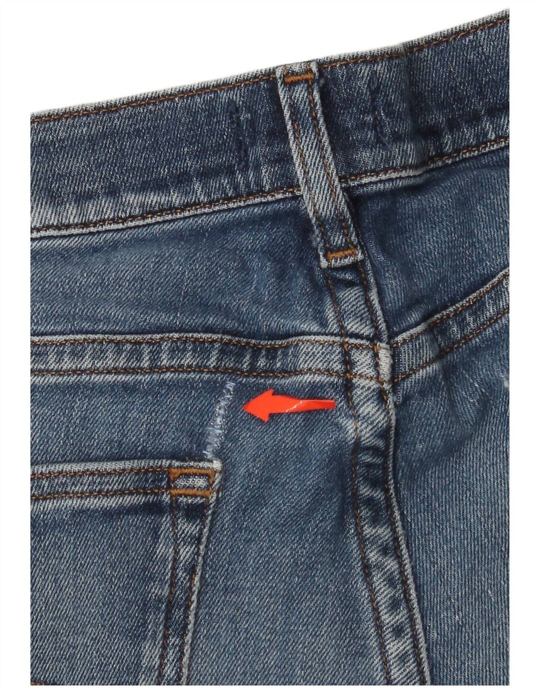 Ανδρικό τζιν μποτάκι TOMMY HILFIGER W32 L30 Μπλε βαμβακερό