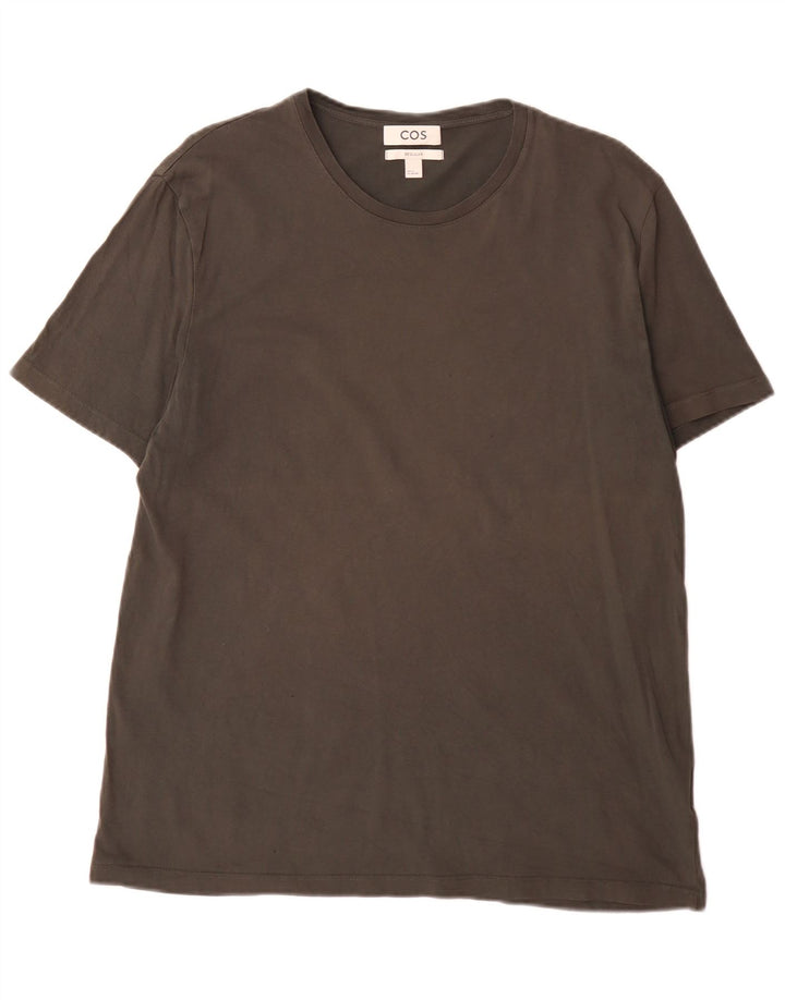 Ανδρικό T-Shirt Cos Regular Top XL Γκρι βαμβακερό