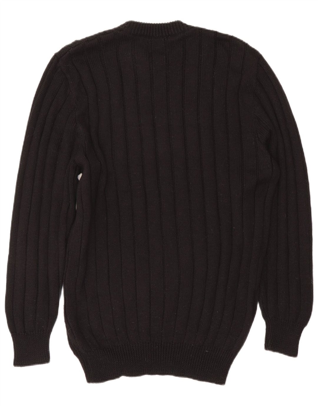 Vintage γυναικείο φόρεμα πουλόβερ IT 50 XL Μαύρο Μάλλινο