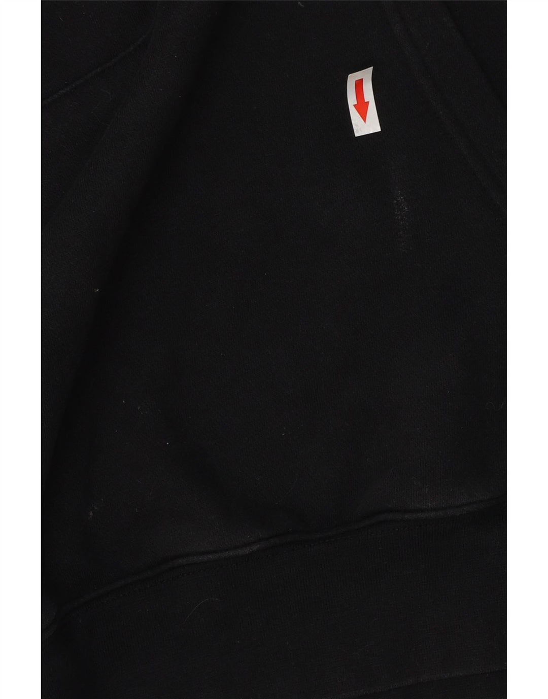 Ανδρικό γραφικό κουκούλα NIKE, μεγάλο μαύρο βαμβακερό