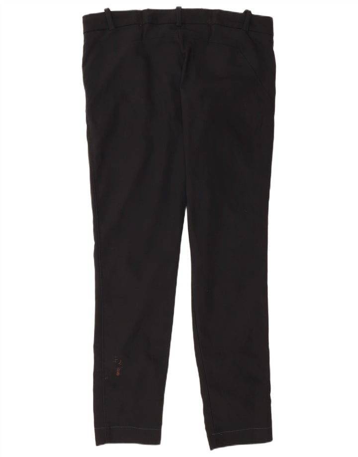 Zara Γυναικείο Slim Casual Παντελόνι Μεγάλο W30 L30 Μαύρο