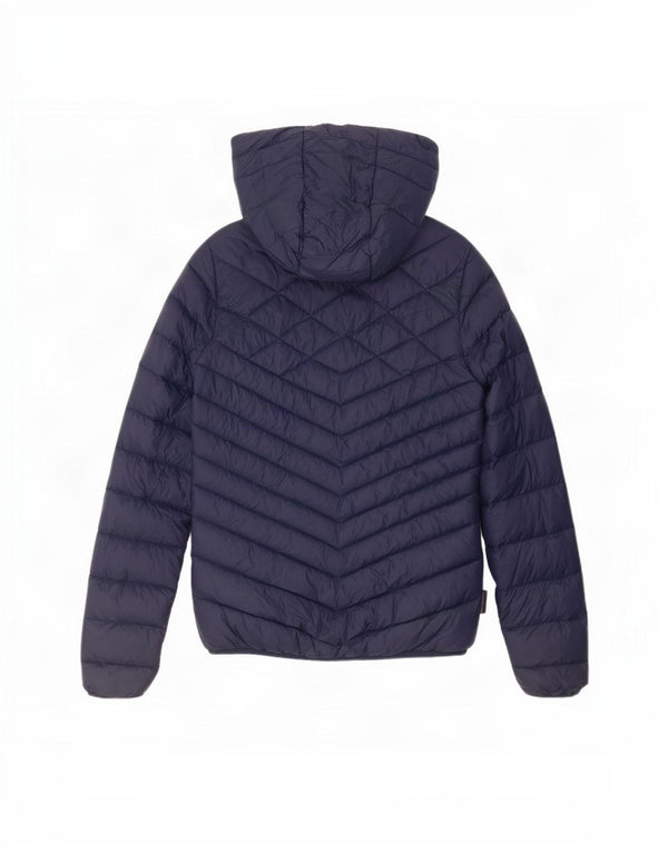 Jack Wolfskin γυναικείο μπουφάν με επένδυση UK 8/10 Small Navy Blue Nylon