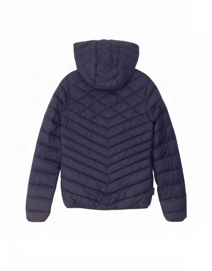 Jack Wolfskin γυναικείο μπουφάν με επένδυση UK 8/10 Small Navy Blue Nylon