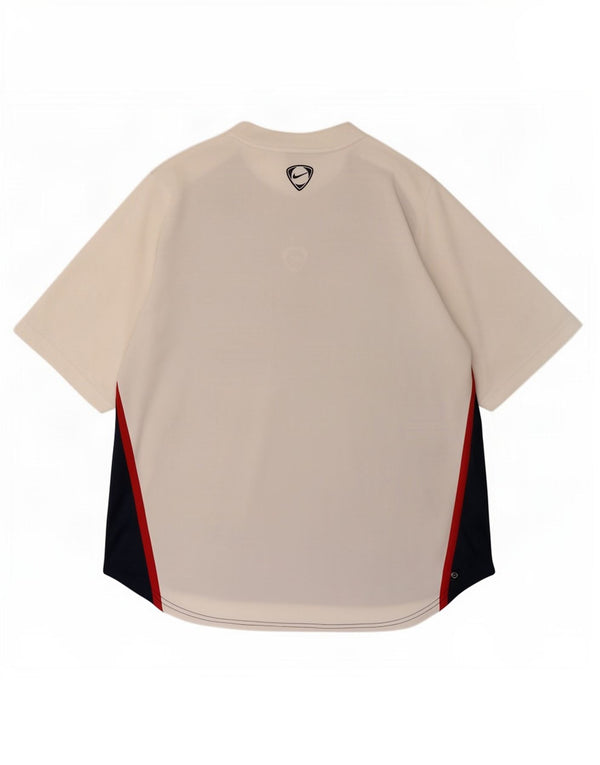 Ανδρικό T-shirt Nike Top UK 45/47 XL Navy Blue Colorblock Πολυεστέρας