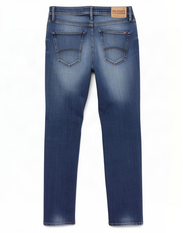 Tommy Hilfiger Mens Slim Jeans W31 L32 Blue Cotton