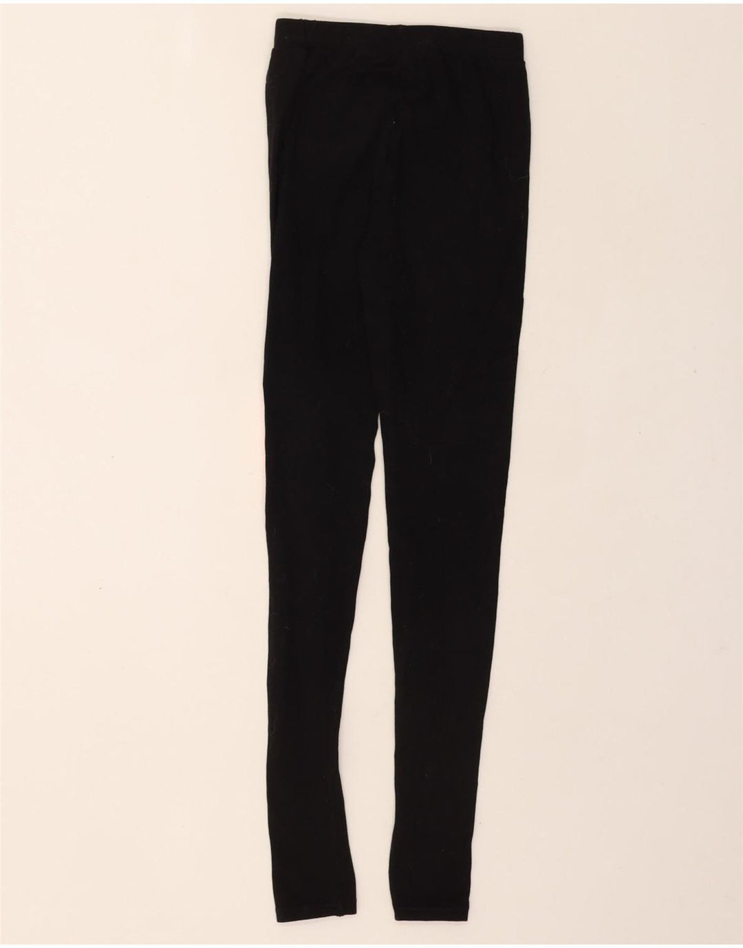 ELLESSE Womens Graphic Leggings UK 4 XS  Black Vintage Ellesse and Second-Hand Ellesse from Messina Hembry 