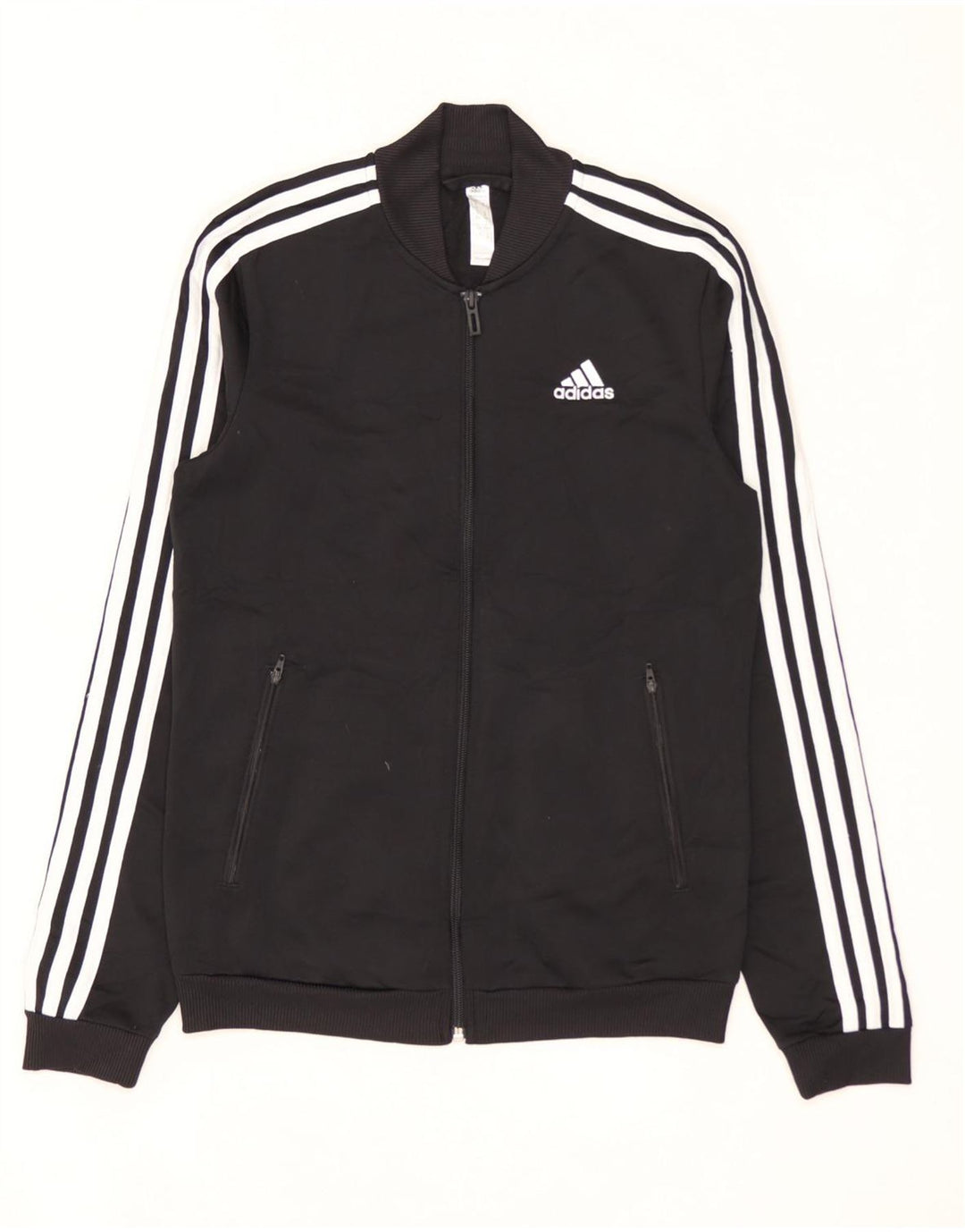 Γυναικεία αθλητική φόρμα ADIDAS Top Jacket UK 4/6 XS Μαύρο Πολυεστέρας