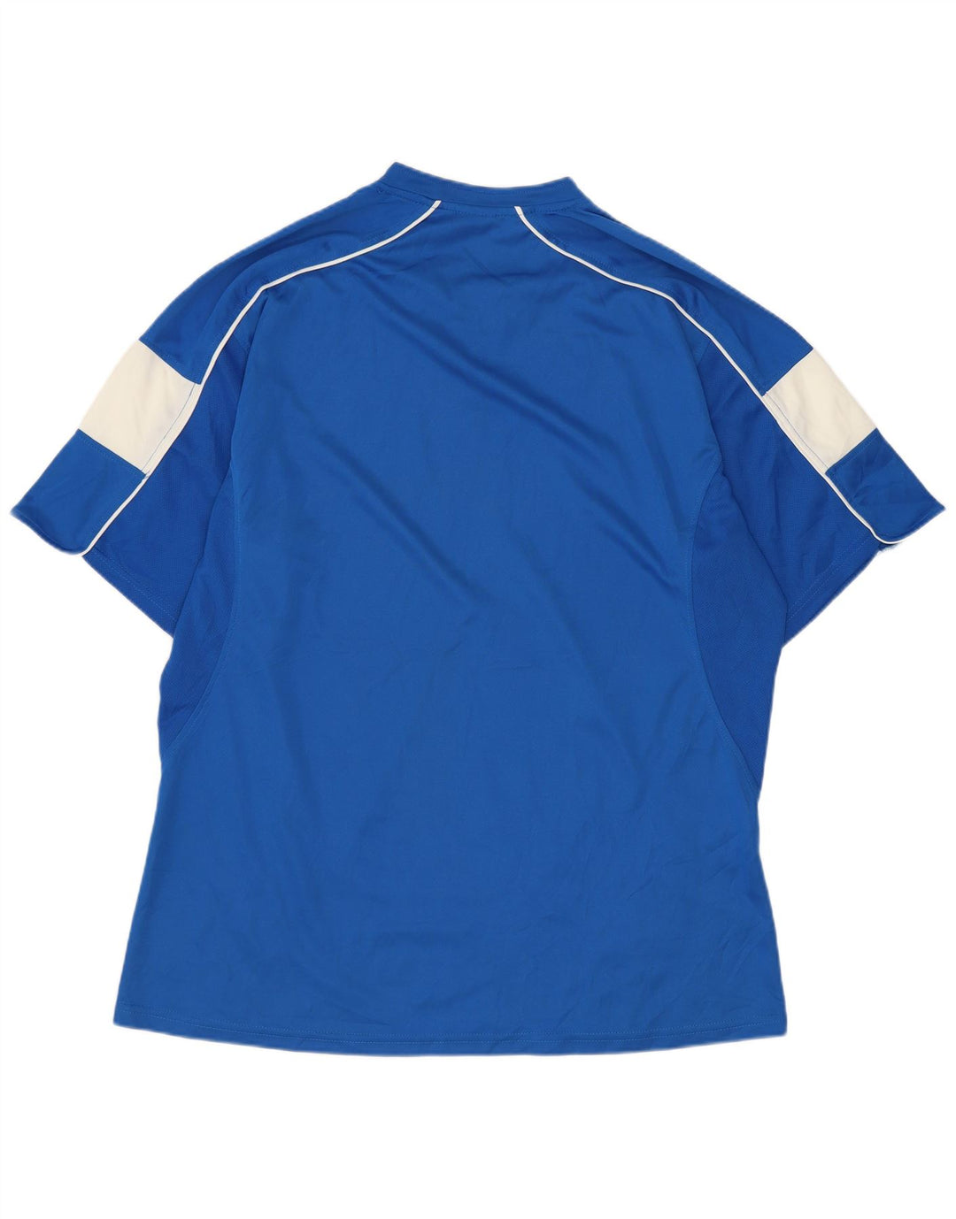 Ανδρικό T-Shirt Asics Top XL Blue Colourblock Πολυεστέρας
