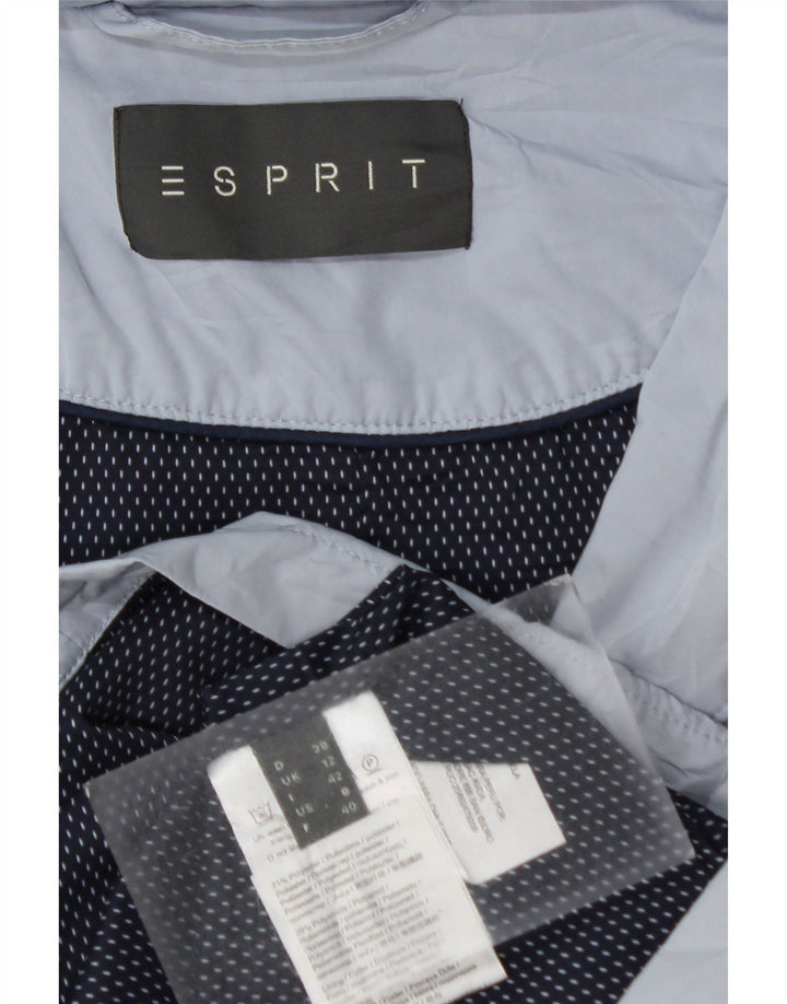 ESPRIT Γυναικείο Military Jacket UK 12 Medium Blue Polyester