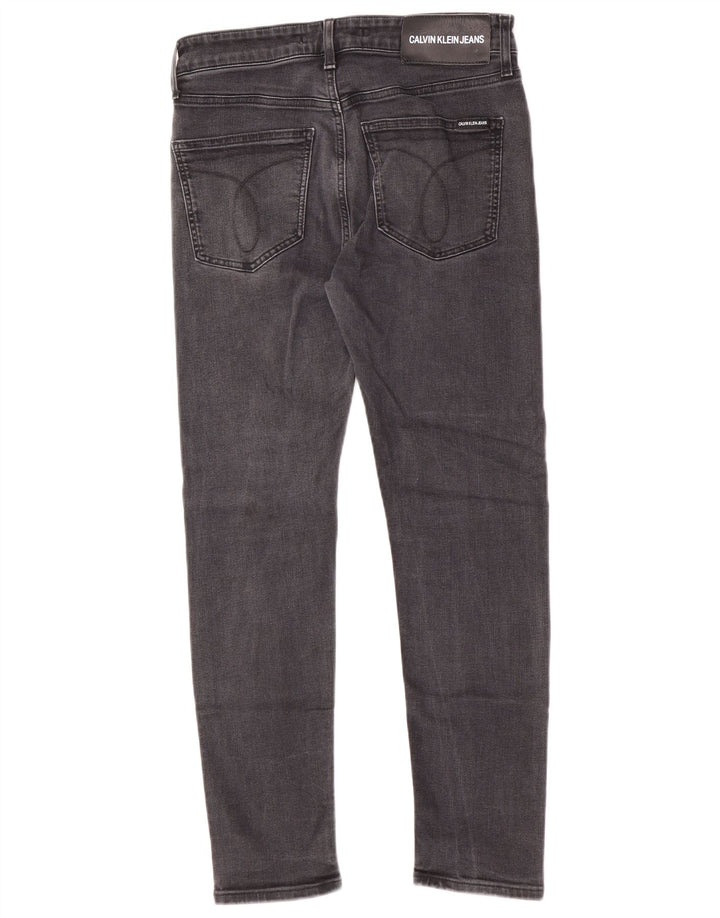 Calvin Klein Ανδρικό Slim Jeans W32 L27 Γκρι βαμβακερό