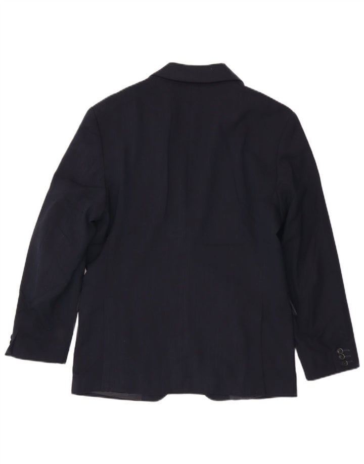 Zara Ανδρικό σακάκι μπλέιζερ με 2 κουμπιά EU 46 Small Navy Blue Polyester