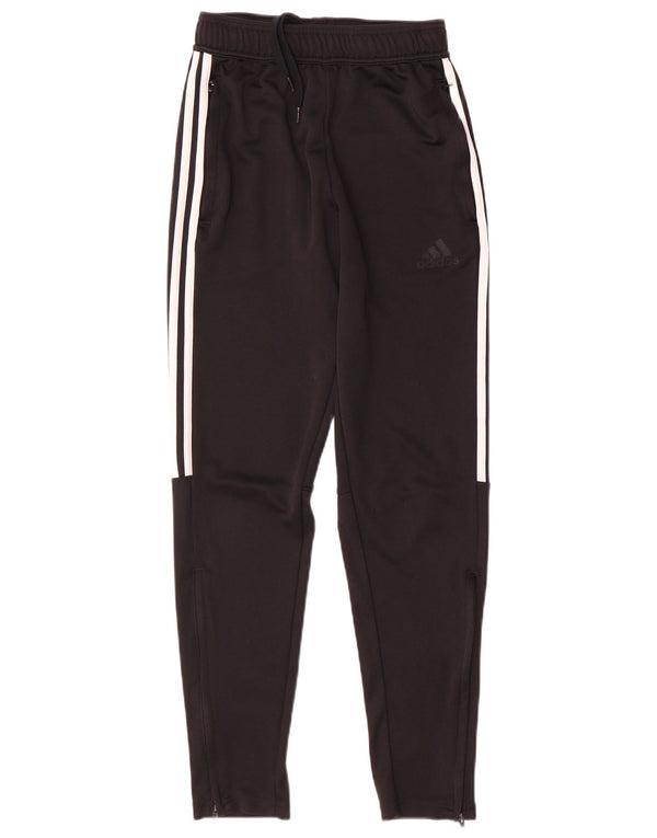 Adidas Γυναικεία φόρμα Aeroready Παντελόνια UK 10 Small Black Polyester