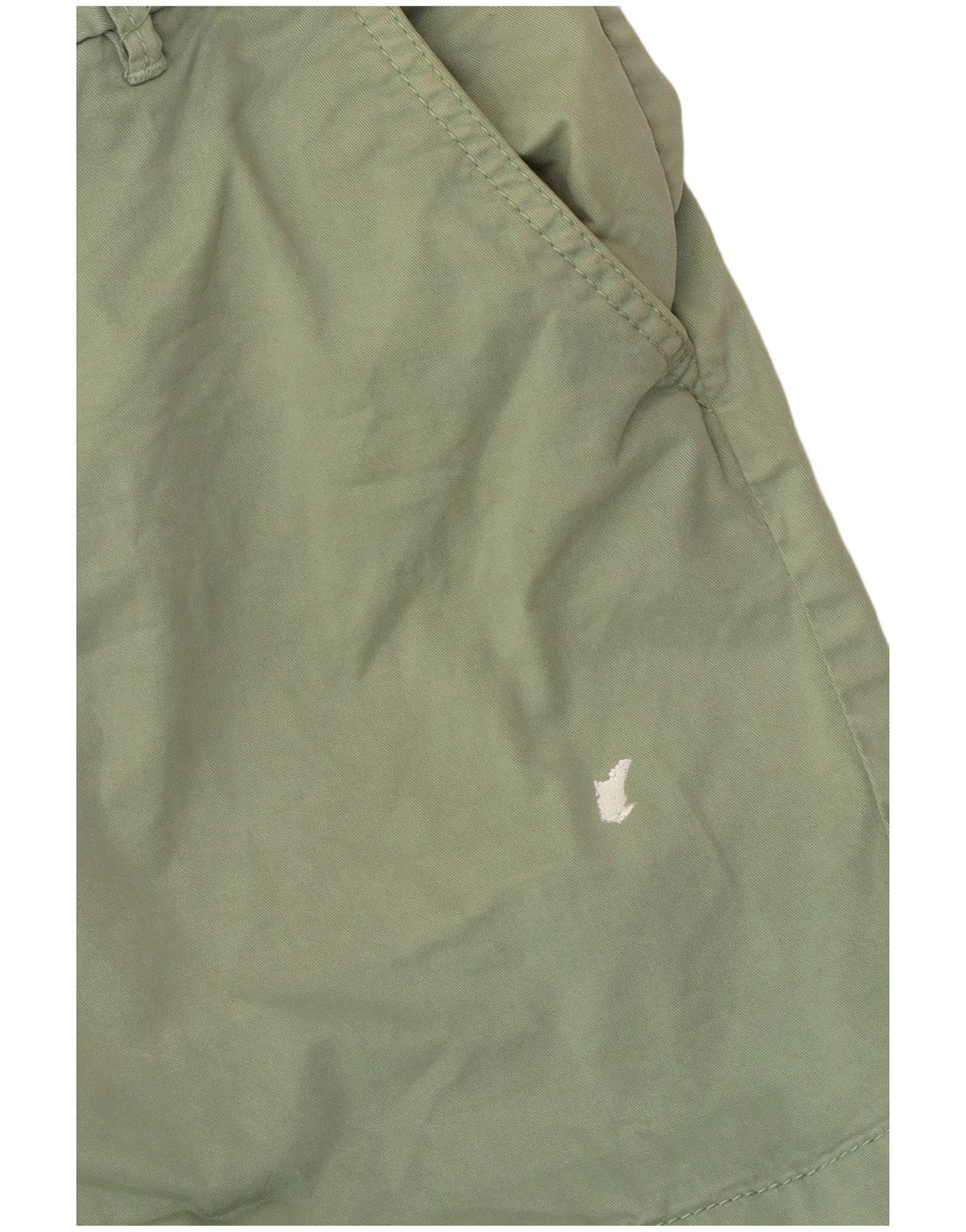 Γυναικείο σορτς Chino με χοντρό πρόσωπο US 6 Medium W30 πράσινο βαμβακερό