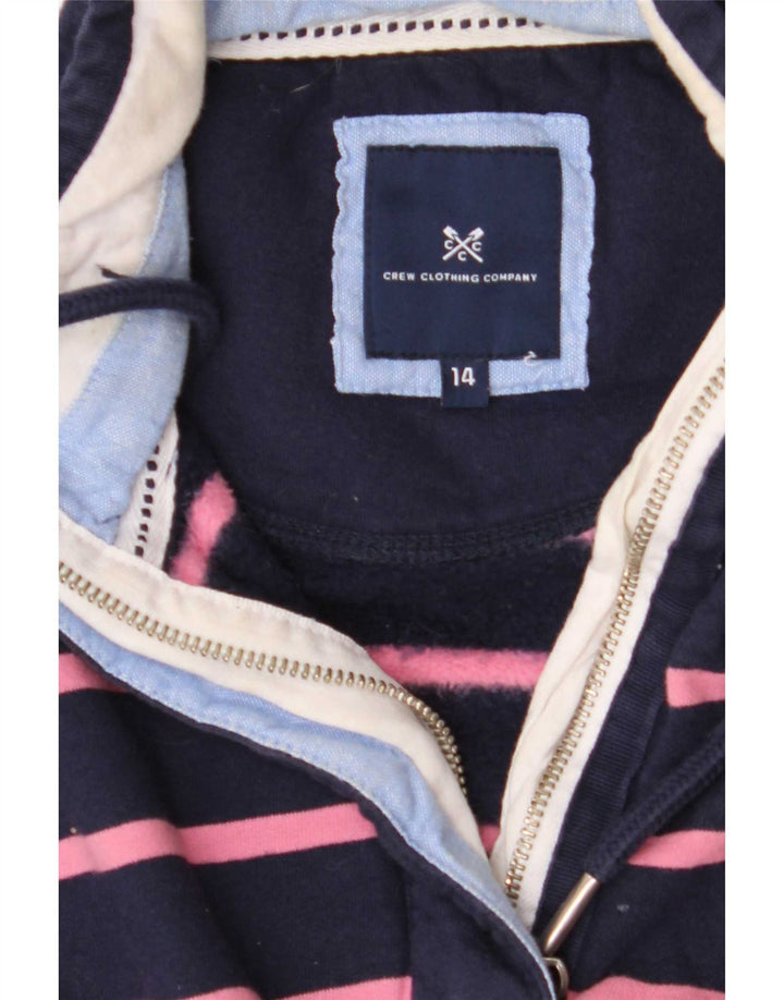 Crew Clothing Γυναικεία φούτερ Jumper UK 14 Medium Navy Blue ριγέ