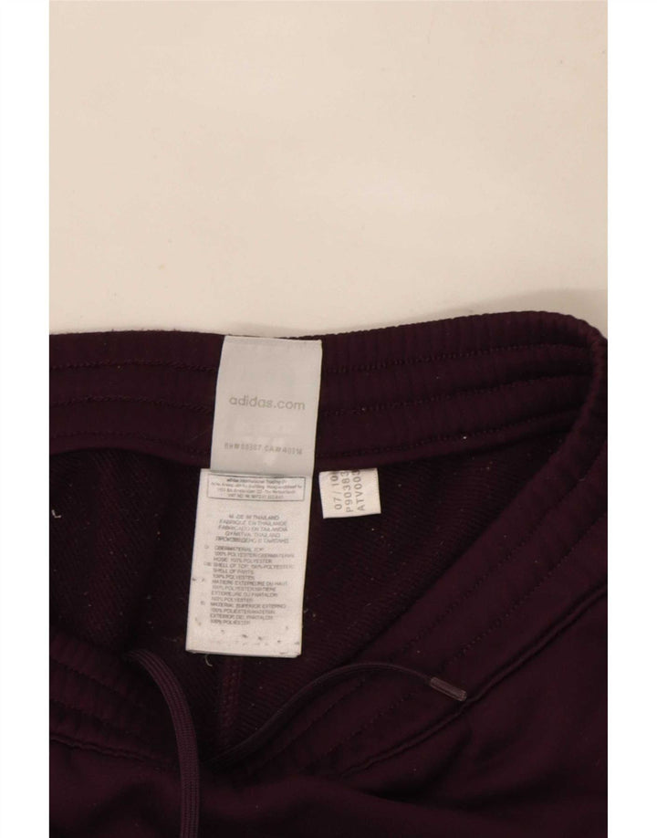 Γυναικεία αθλητική φόρμα Adidas Παντελόνι UK 10 Small Purple Polyester