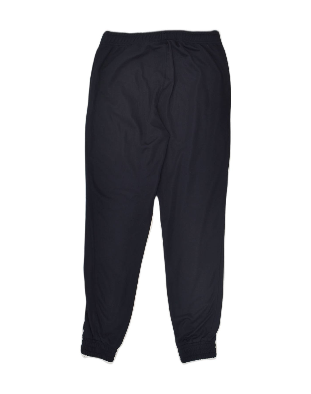 UMBRO Mens Graphic Tracksuit Trousers Joggers XS Navy Blue Polyester | Vintage Umbro | Thrift | Second-Hand Umbro | Used Clothing | Messina Hembry 