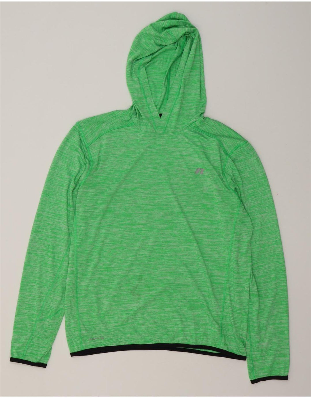 RUSSELL ATHLETIC Ανδρικά Dri-Power Hoodie Jumper UK 38/40 Medium Green