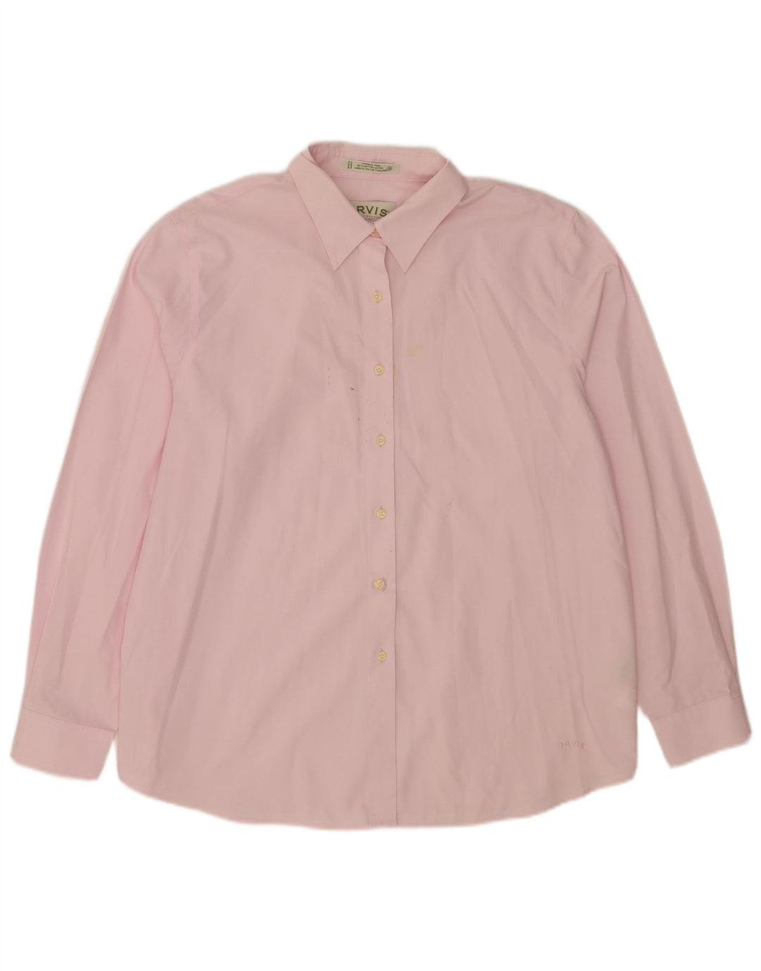 Orvis Γυναικείο Πουκάμισο US 18 2XL Ροζ Βαμβακερό